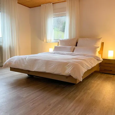 Sonnenglueck Im Schwarzwald With Panoramaview, Terrace, 3 Bedrooms Apartament